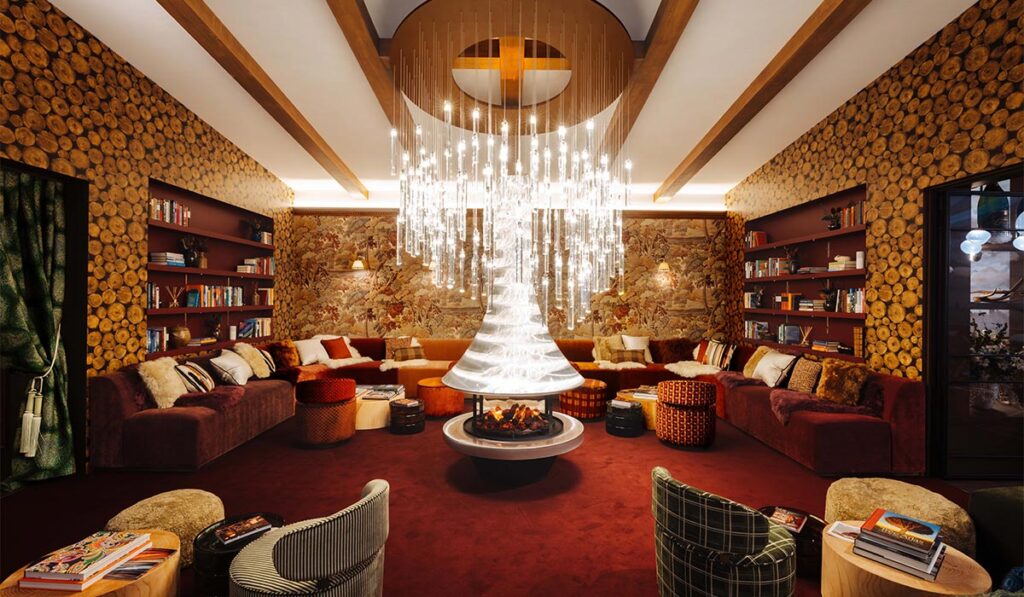 Fur real? Claudia Dorsch gives the ski chalet a very on-trend update 8 decorex 2