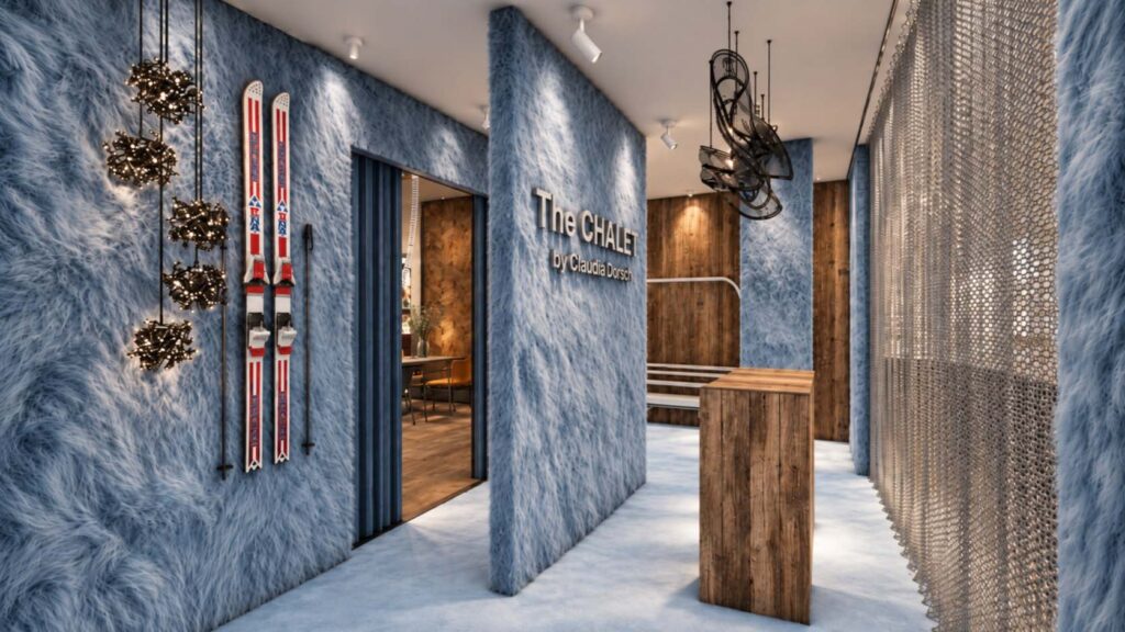 Fur real? Claudia Dorsch gives the ski chalet a very on-trend update 5 entrance 2