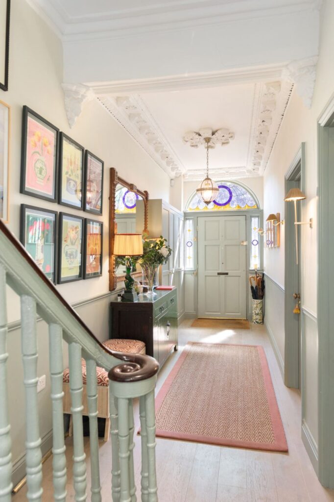 The sunny sherbet shades of this Sandymount four-bed fizz with personality 2 hall 1