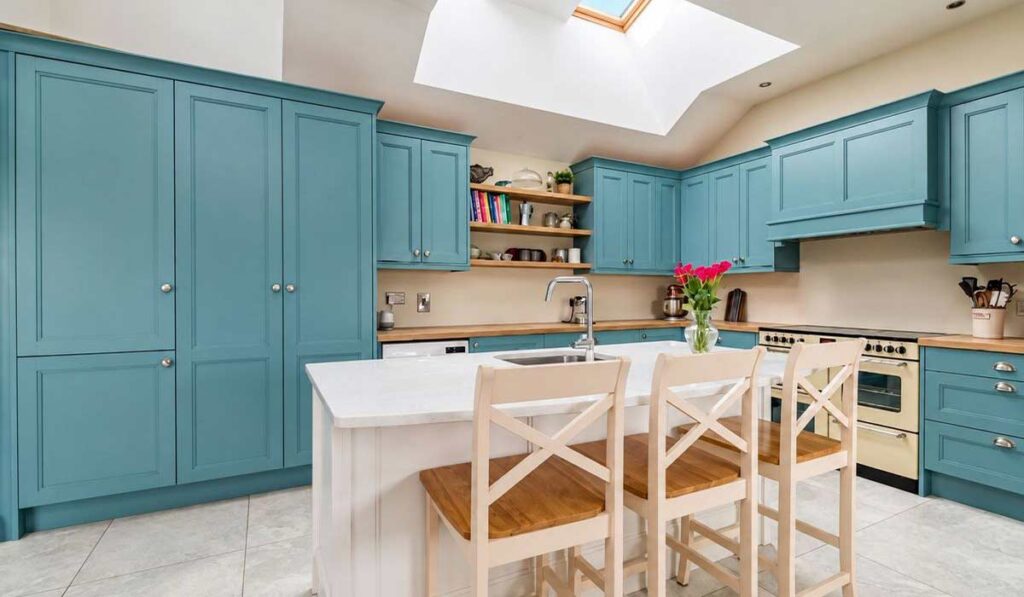 Converted cottage in County Offaly with modern charm, €425k 4 screggan kitchen