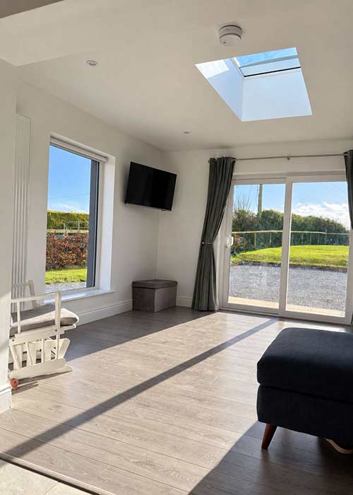Converted cottage in County Offaly with modern charm, €425k 3 screggan sitting room 1