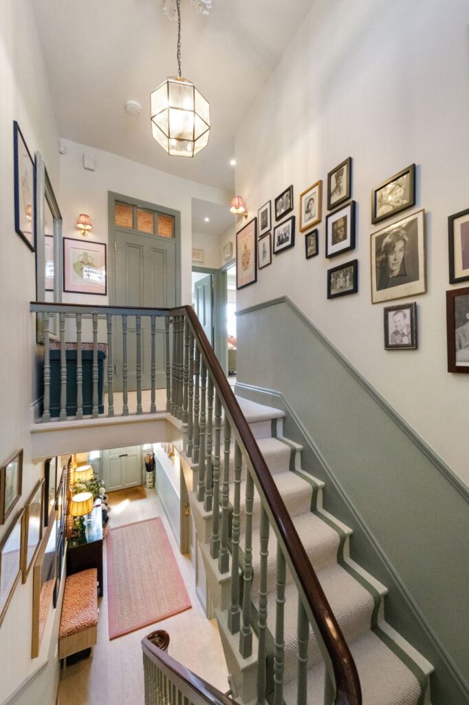 The sunny sherbet shades of this Sandymount four-bed fizz with personality 7 stairs